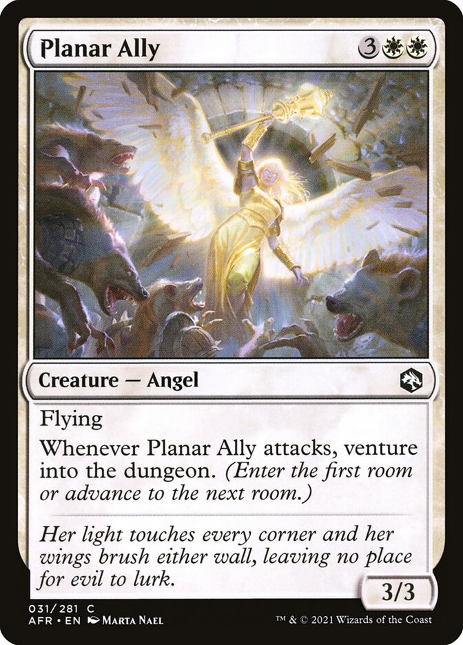 MTG Card Title: Planar Ally AFR/31
