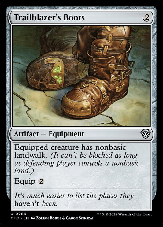 MTG Card Title: Trailblazer's Boots OTC/269