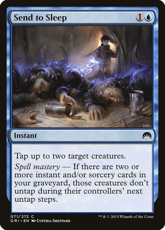 MTG Card Title: Send to Sleep ORI/71