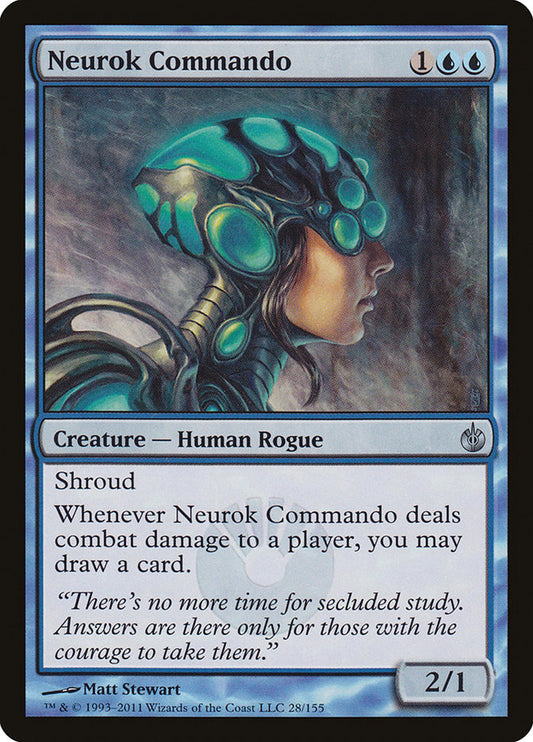MTG Card Title: Neurok Commando MBS/28