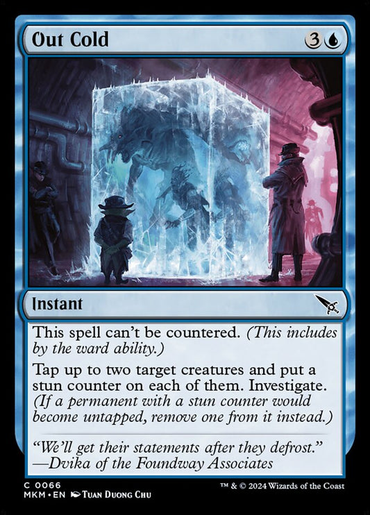 MTG Card Title: Out Cold MKM/66