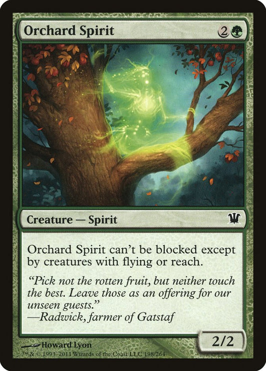 MTG Card Title: Orchard Spirit ISD/198