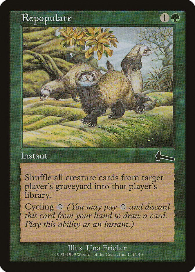 MTG Card Title: Repopulate ULG/111