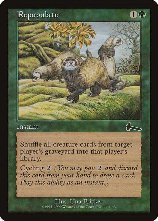 MTG Card Title: Repopulate ULG/111