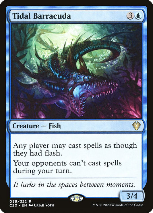 MTG Card Title: Tidal Barracuda C20/39