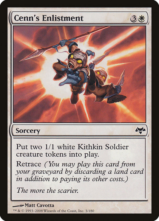 MTG Card Title: Cenn's Enlistment EVE/3