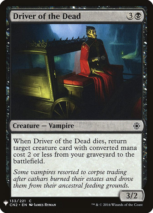 MTG Card Title: Driver of the Dead PLST/CN2-133