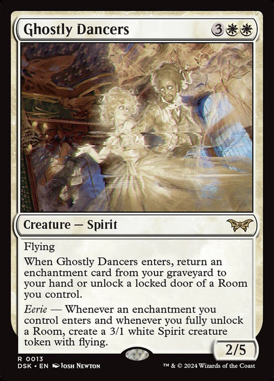 MTG Card Title: Ghostly Dancers DSK/13