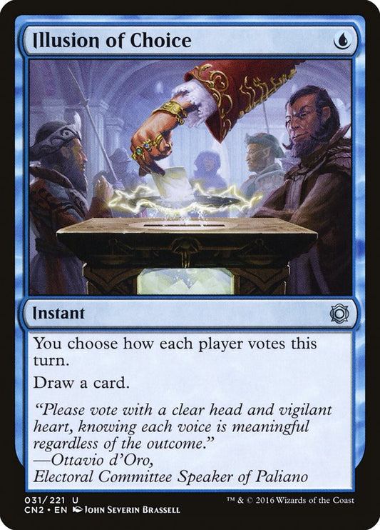 MTG Card Title: Illusion of Choice CN2/31