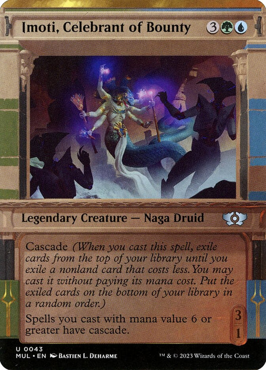 MTG Card Title: Imoti, Celebrant of Bounty MUL/43