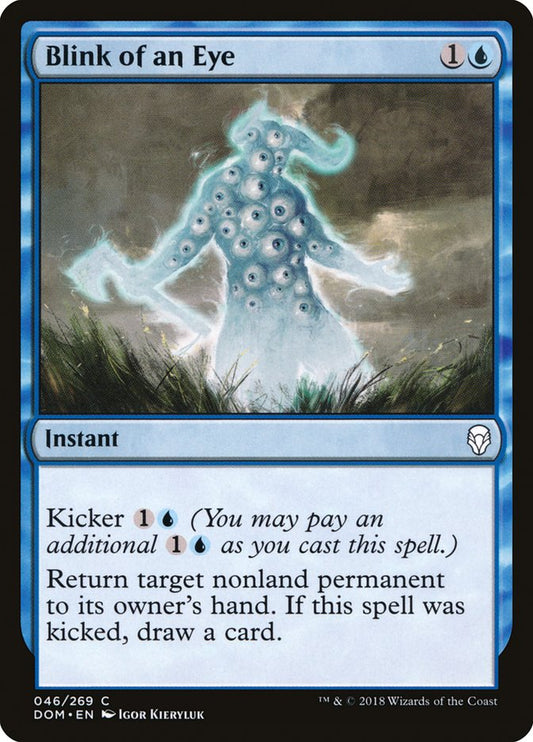 MTG Card Title: Blink of an Eye DOM/46