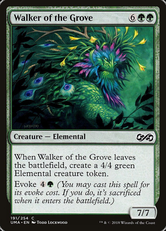 MTG Card Title: Walker of the Grove UMA/191