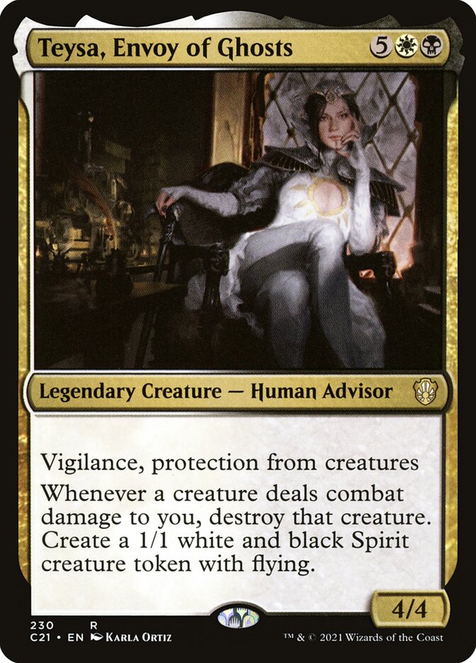 MTG Card Title: Teysa, Envoy of Ghosts C21/230
