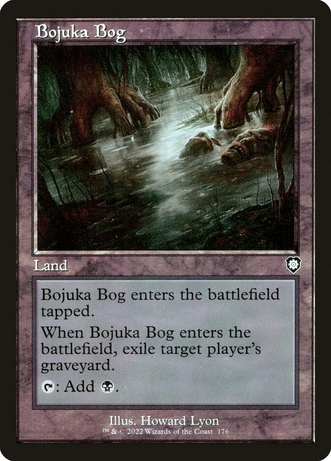 MTG Card Title: Bojuka Bog BRC/176