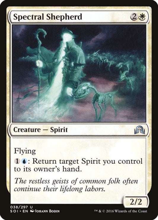MTG Card Title: Spectral Shepherd SOI/38