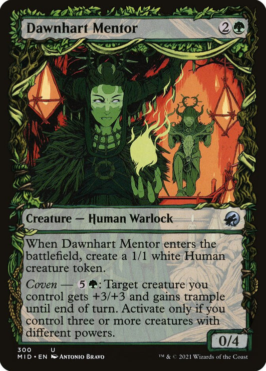 MTG Card Title: Dawnhart Mentor MID/300