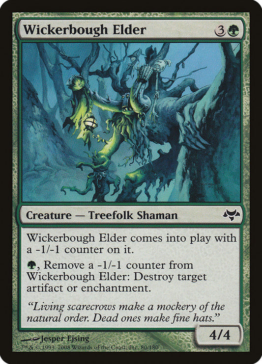 MTG Card Title: Wickerbough Elder EVE/80