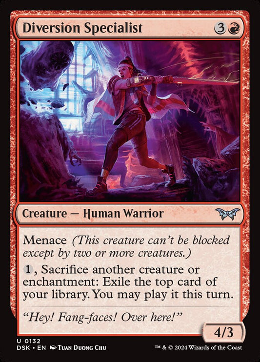 MTG Card Title: Diversion Specialist DSK/132