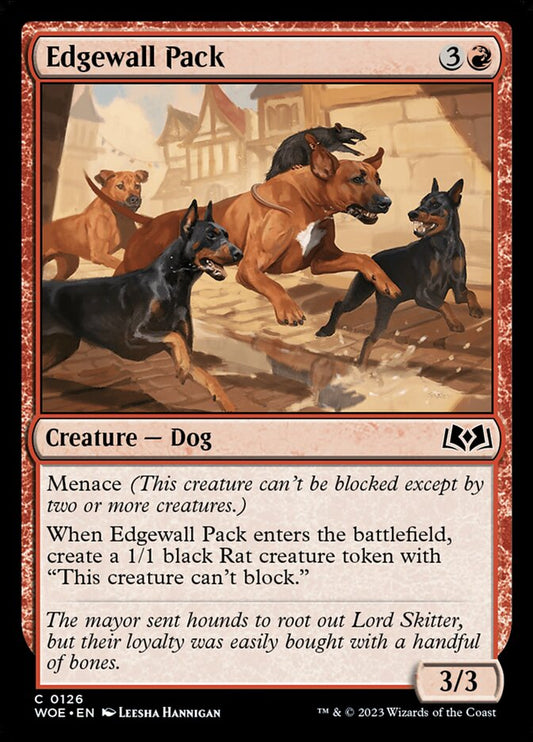 MTG Card Title: Edgewall Pack WOE/126