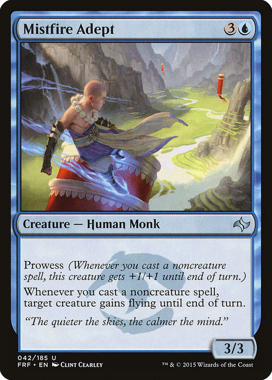 MTG Card Title: Mistfire Adept FRF/42