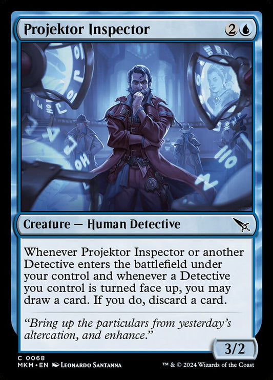 MTG Card Title: Projektor Inspector MKM/68