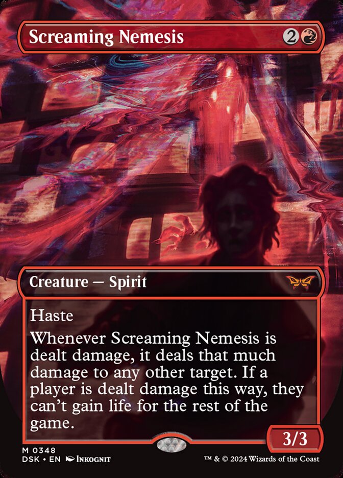 MTG Card Title: Screaming Nemesis DSK/348