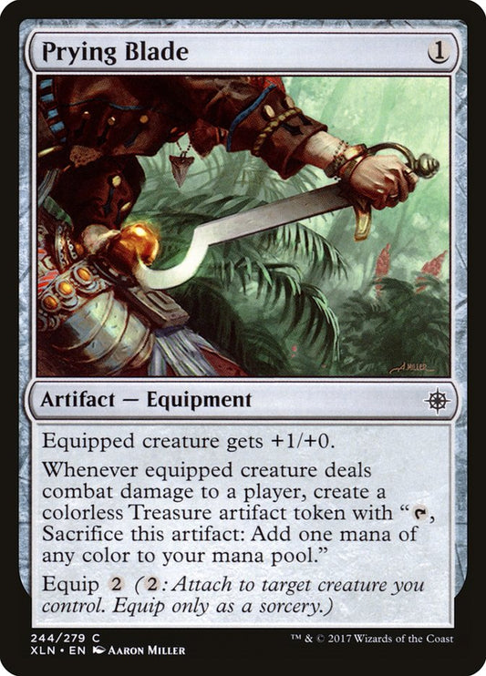 MTG Card Title: Prying Blade XLN/244