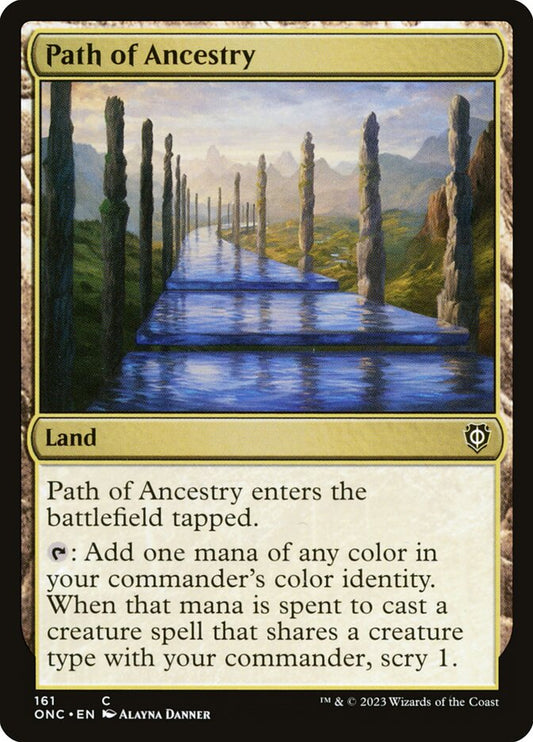 MTG Card Title: Path of Ancestry ONC/161