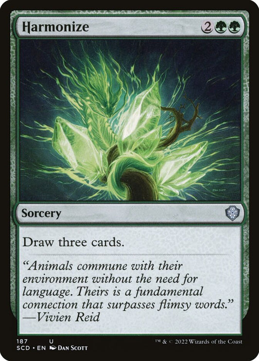 MTG Card Title: Harmonize SCD/187