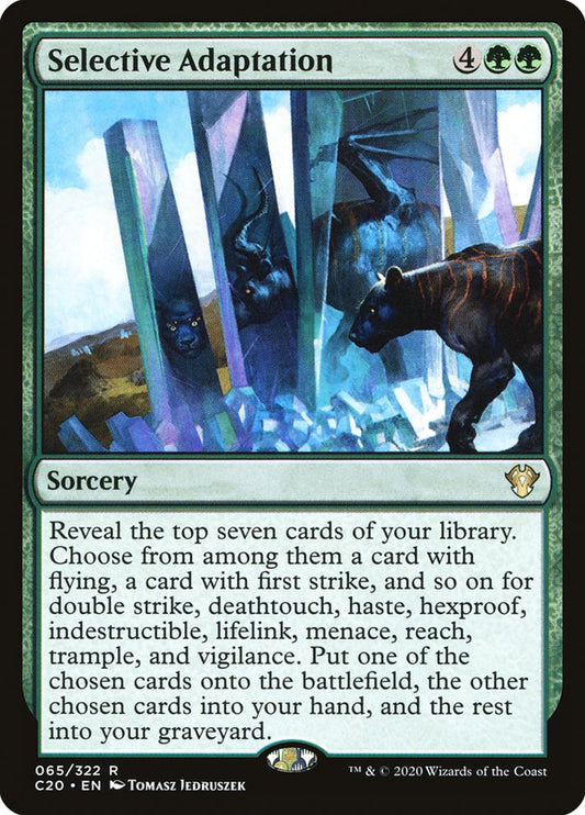 MTG Card Title: Selective Adaptation C20/65
