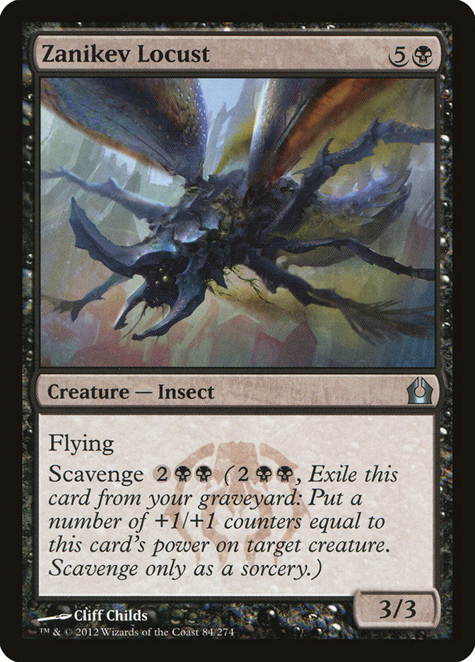 MTG Card Title: Zanikev Locust RTR/84