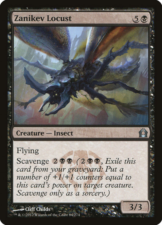 MTG Card Title: Zanikev Locust RTR/84