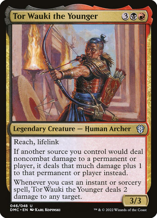 MTG Card Title: Tor Wauki the Younger DMC/46