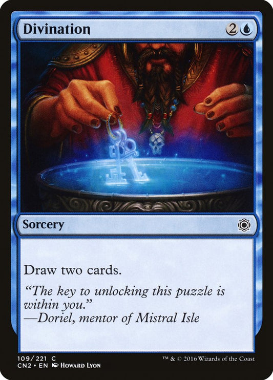 MTG Card Title: Divination CN2/109