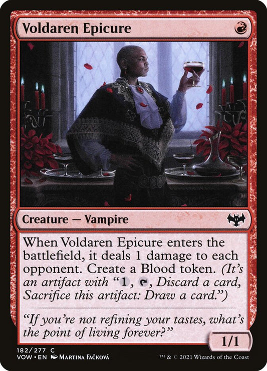 MTG Card Title: Voldaren Epicure VOW/182