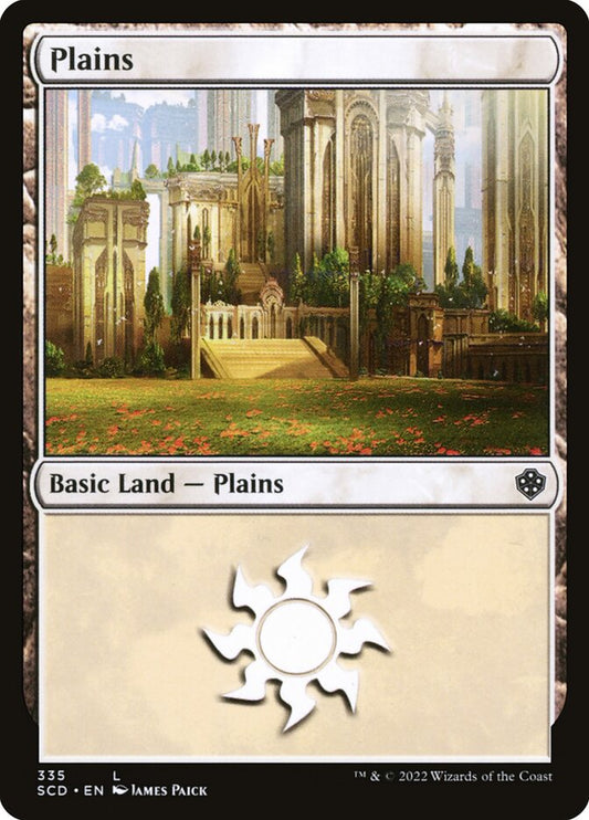 MTG Card Title: Plains SCD/335