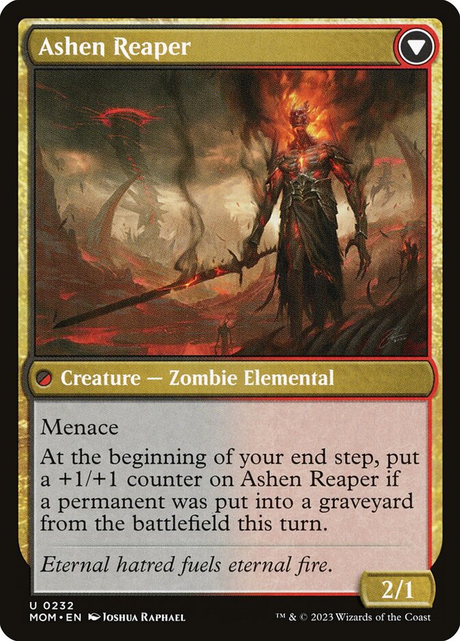 Invasion of Azgol // Ashen Reaper MOM/232