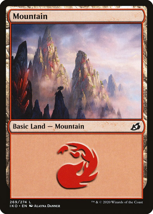 MTG Card Title: Mountain IKO/269