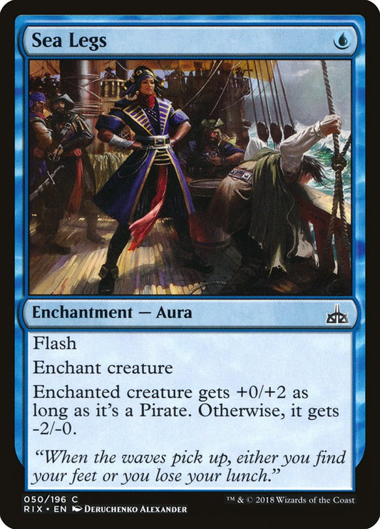 MTG Card Title: Sea Legs RIX/50