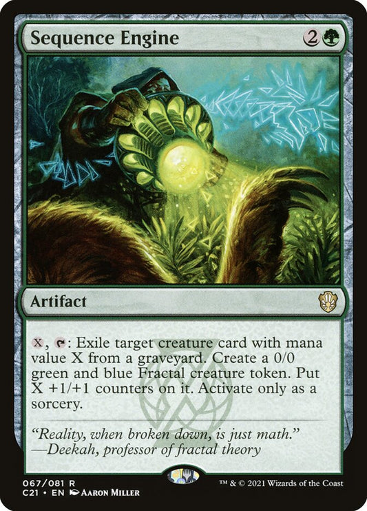 MTG Card Title: Sequence Engine C21/67