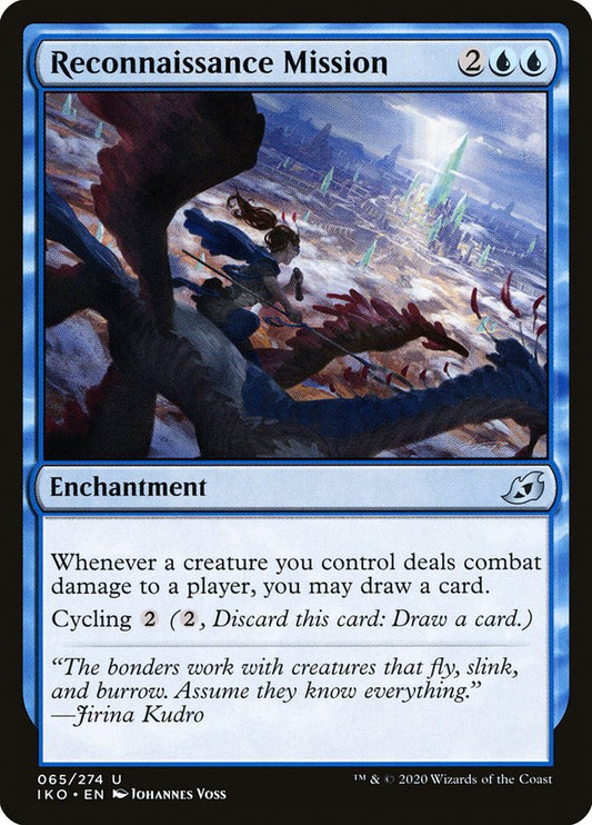 MTG Card Title: Reconnaissance Mission IKO/65