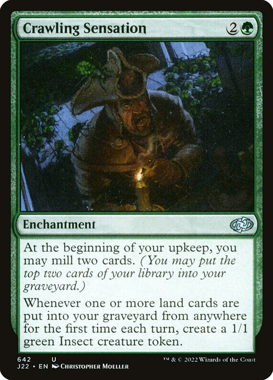 MTG Card Title: Crawling Sensation J22/642
