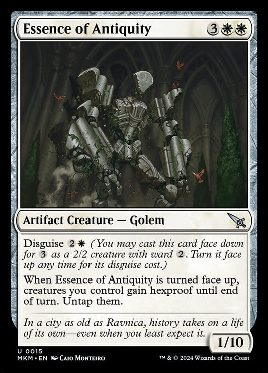 MTG Card Title: Essence of Antiquity MKM/15