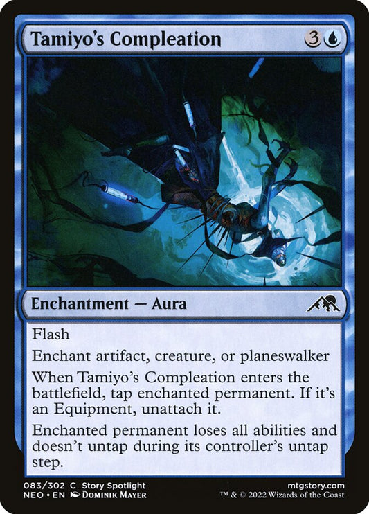 MTG Card Title: Tamiyo's Compleation NEO/83