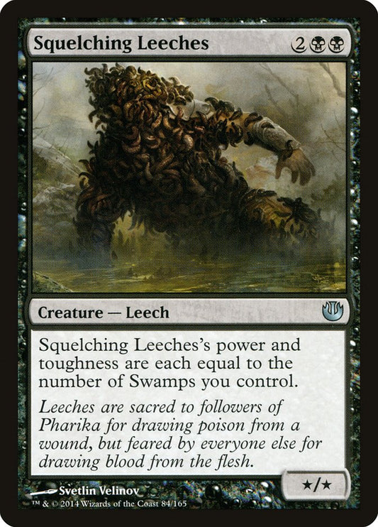 MTG Card Title: Squelching Leeches JOU/84