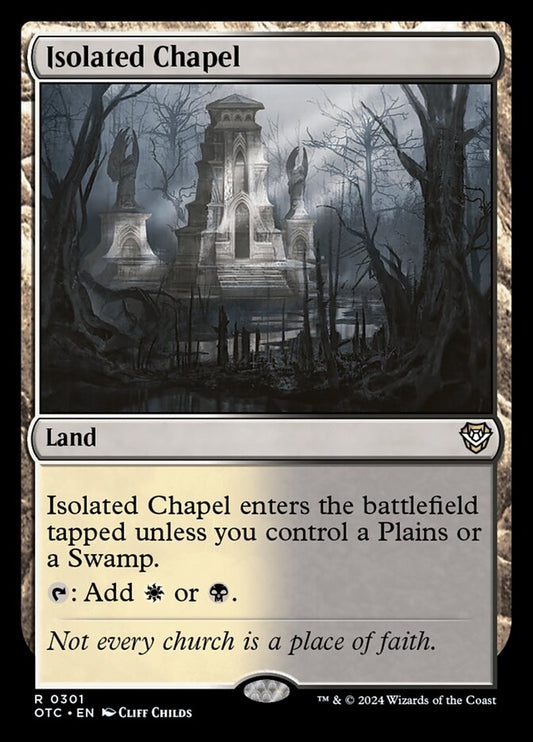 MTG Card Title: Isolated Chapel OTC/301