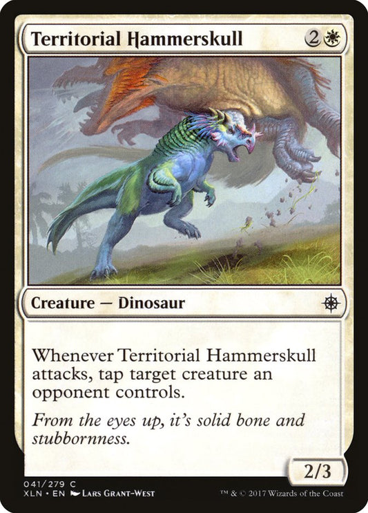 MTG Card Title: Territorial Hammerskull XLN/41