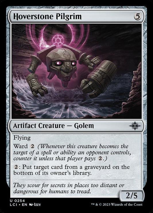 MTG Card Title: Hoverstone Pilgrim LCI/254