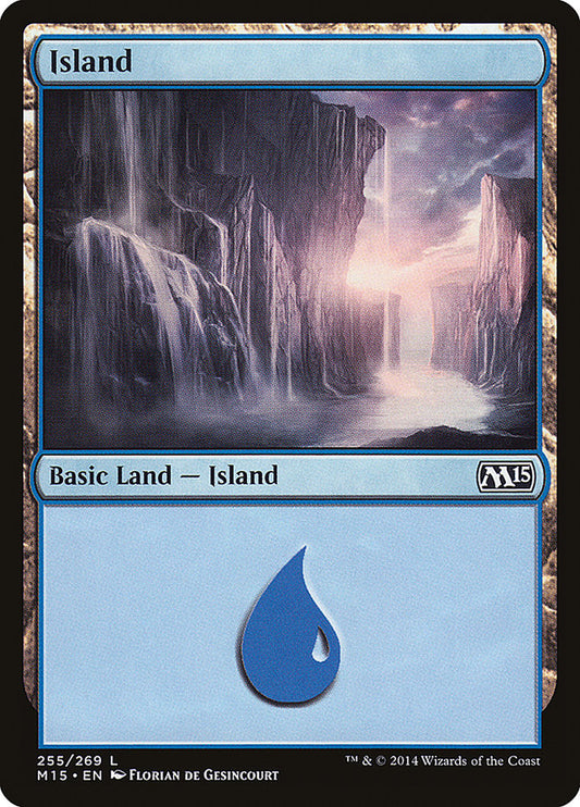 MTG Card Title: Island M15/255
