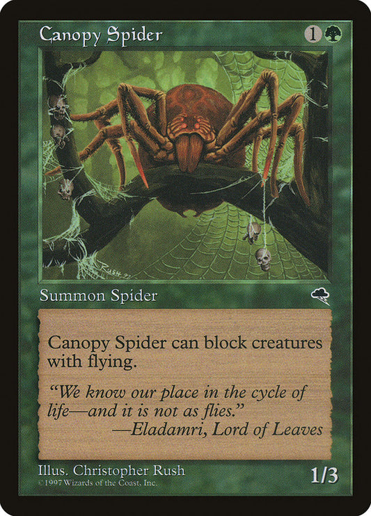 MTG Card Title: Canopy Spider TMP/217